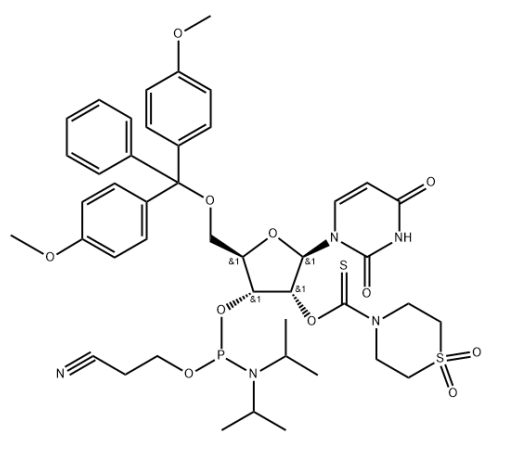 DMT-2'O-TC-rU Phosphoramidite configured for ABI