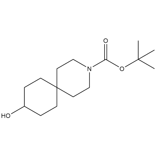 CAS:918644-73-2| 分子式：C15H27NO3 | 9-羟基-3-氮杂螺[5.5]十一烷-3-羧酸叔丁酯