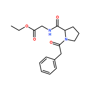 保健品原料N-(1-(苯基乙酰基)-L-脯氨酰)甘氨酸乙酯粉末