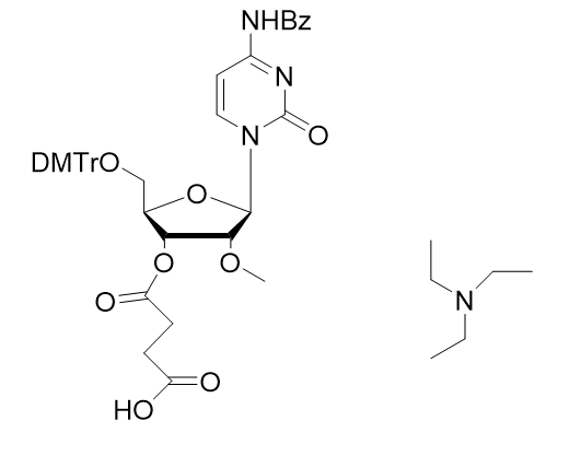 DMTr-2'-O-Me-rC(Bz)-3'-succinate Phosphoramidite,TEA salt