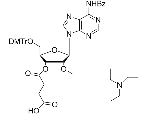 DMTr-2'-O-Me-rA(Bz)-3'-succinate Phosphoramidite,TEA salt