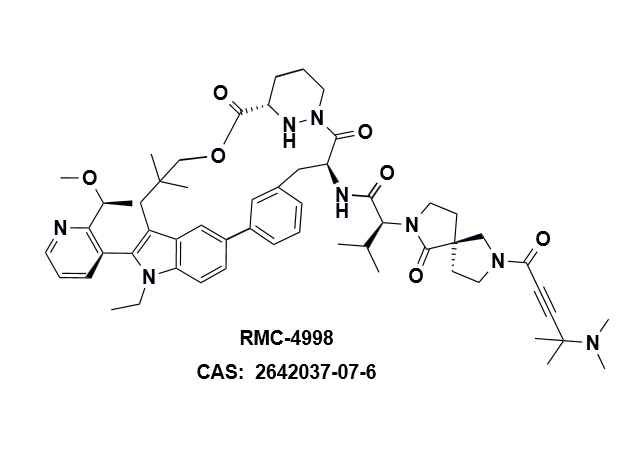 RMC-4998，一种针对KRAS G12C 突变抑制剂