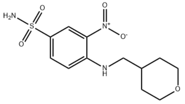 3-硝基-4-[[(四氢吡喃-4-基)甲基]氨基]苯磺酰胺（ABT199中间体）