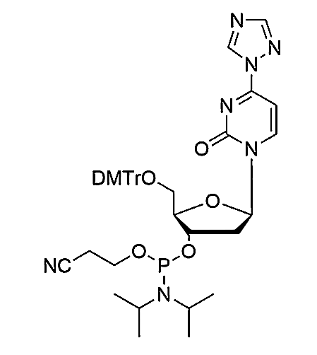 5'-O-DMTr-O4-Triazolyl-dU-3'-CE-Phosphoramidite (Convertible dU)