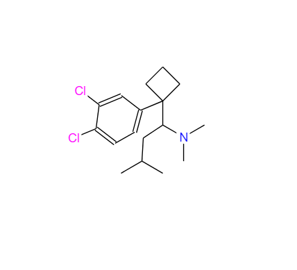 1-(3,4-二氯苯基)-N,N-二甲基-ALPHA-(2-甲基丙基)-环丁烷甲胺 766462-77-5