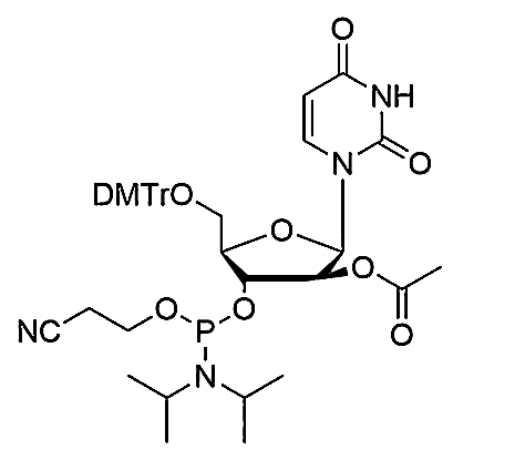 5'-O-DMTr-2'-ara-OAc-U-3'-CE-Phosphoramidite