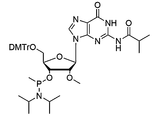 5'-O-DMTr-2'-OMe-G(iBu)-3'-O-[P-methyl-(N,N-diisopropyl)]-Phosphoramidite