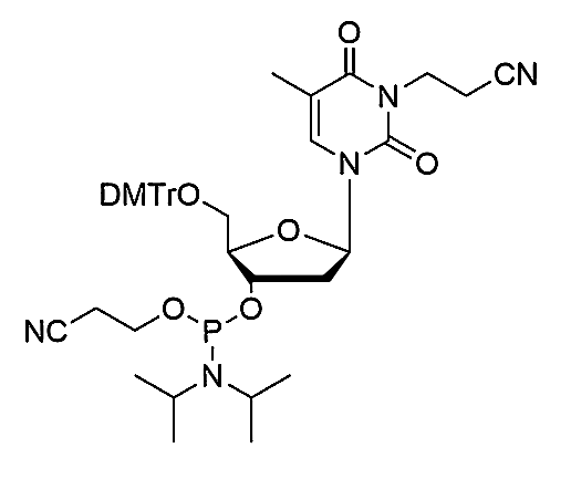 N3-cyanoethyl-5'-O-DMTr-2'-dT-3'-CE-phosphoramidite