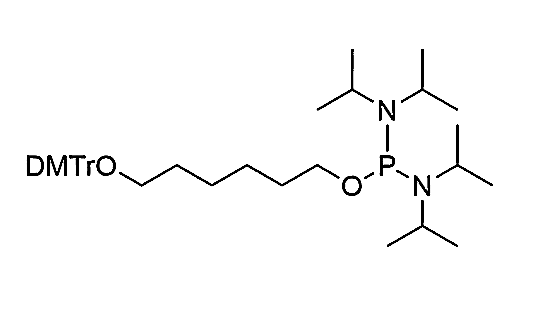 6-O-DMTr-hexane-bis-(diisopropylamino)-Phosphane