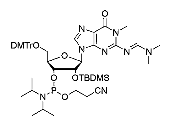 N1-Me-5'-O-DMTr-2'-O-TBDMS-G(dmf)-3'-CE-Phosphoramidite