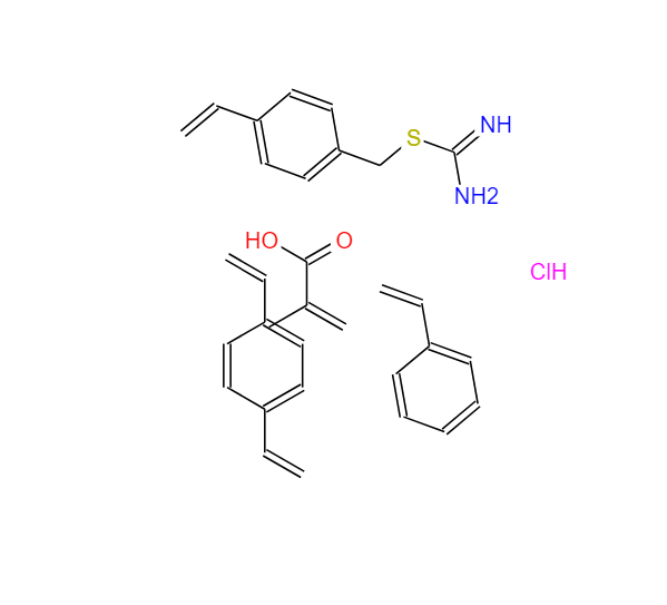 4-[(脒硫基)甲基]苯乙烯盐酸盐