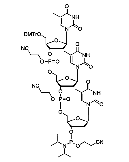 [5'-O-DMTr-2'-dT](pCyEt)[2'-dT](pCyEt)[2'-dT-3'-CE-Phosphoramidite]