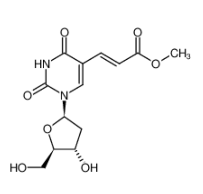 (E)-5-(2-甲氧羰基乙烯基)-2′-脱氧尿苷；86163-17-9