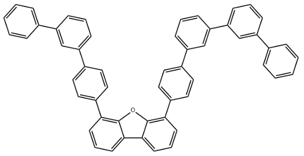 二苯并呋喃，4-[1,1'-:3'，1''-:3'-，1''-四元苯基]-4-基-6-[1,1'-,3'-三元苯基]-4基-