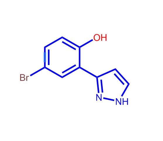 4-溴-2-(1H-吡唑-3-基)苯酚99067-15-9