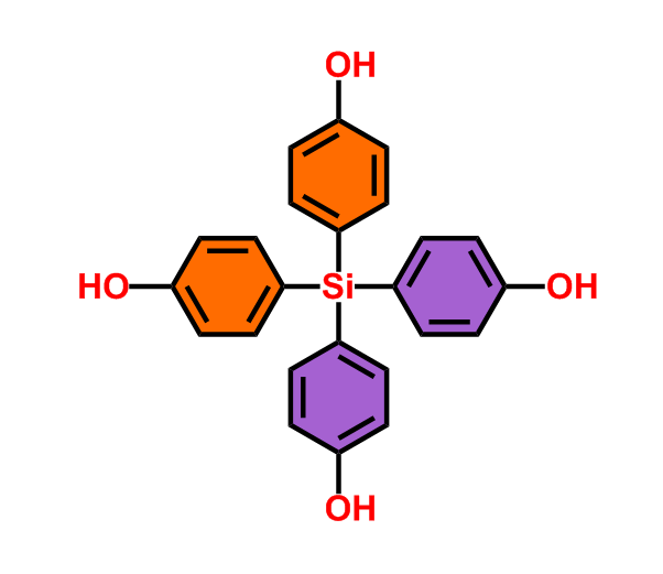 Phenol, 4,4',4'',4'''-silanetetrayltetrakis-