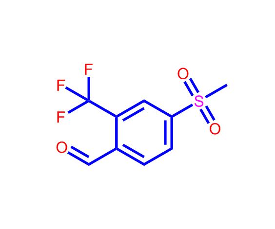 2-甲酰基-5-(甲基磺酰基)三氟甲苯1215310-75-0