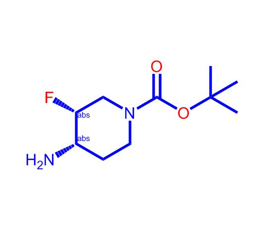 (3R,4S)-N-BOC-3-氟-4-胺基哌啶907544-17-6
