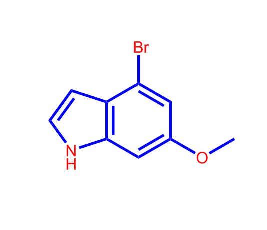 4-溴-6-甲氧基-1H-吲哚393553-55-4