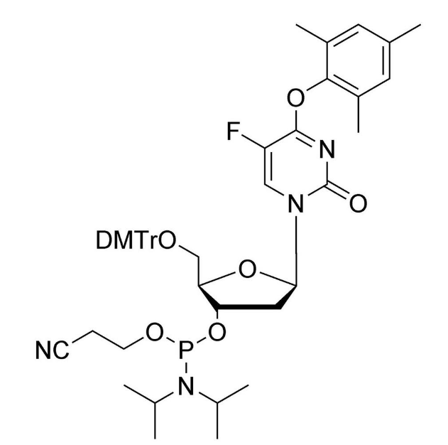 5-Fluoro-O4-TMP-dU CE-Phosphoramidite