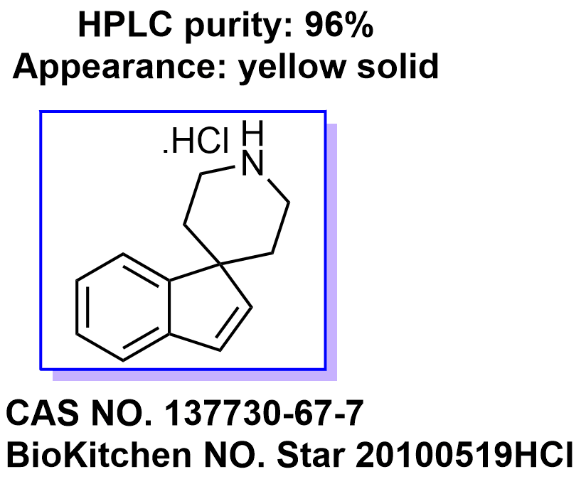 螺[茚-1,4'-哌啶]盐酸盐  137730-67-7