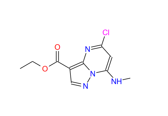 5-氯-7-(甲基氨基)吡唑并[1,5-A]嘧啶-3-羧酸乙酯