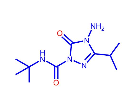 4-氨基-5-氧代-3-异丙基-N-叔丁基-1,2,4-三唑-1-甲酰胺129909-90-6