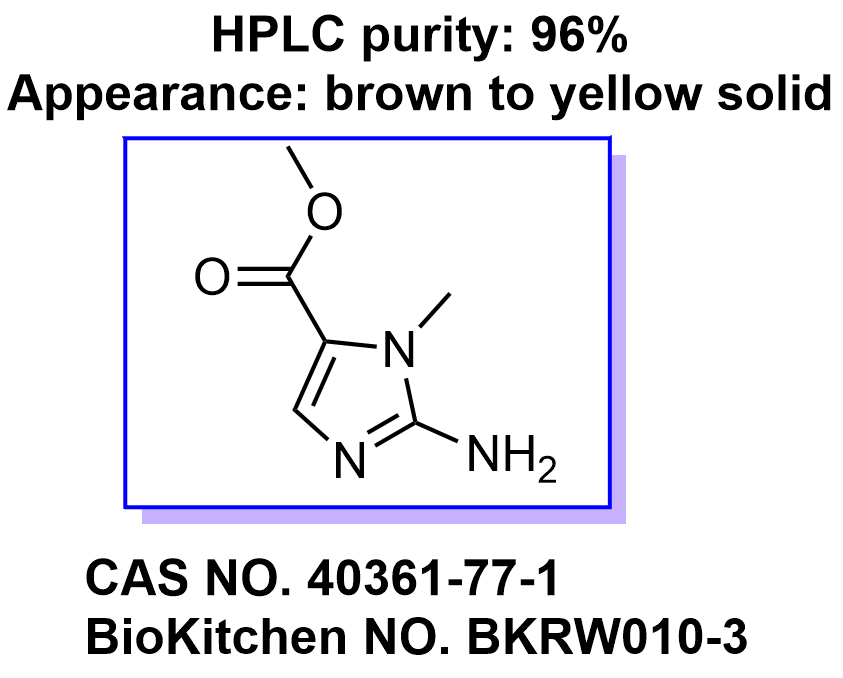 2-氨基-1-甲基-1H-咪唑-5-甲酸甲酯 40361-77-1