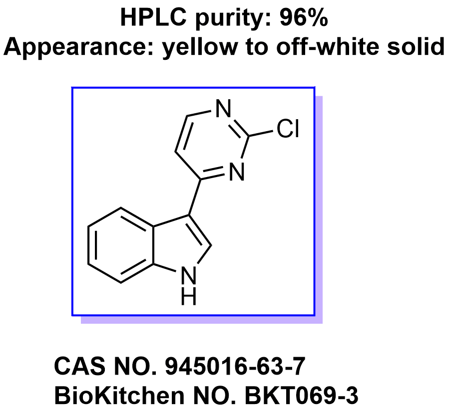 3-(2-氯-嘧啶-4-基)-1H-吲哚  945016-63-7