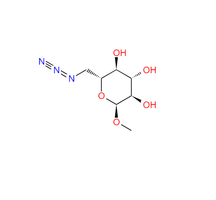 甲基-6-叠氮-6-脱氧-alpha-D-吡喃葡萄糖苷