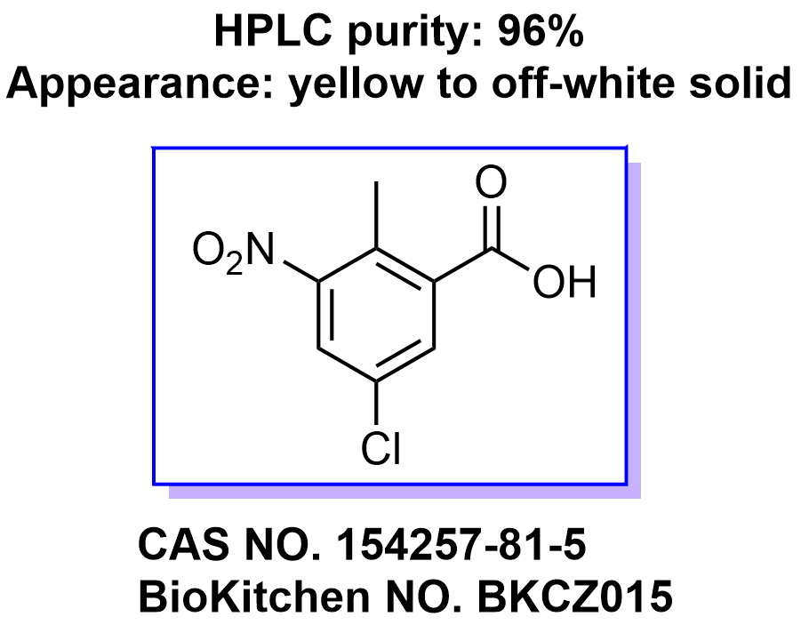 5-氯-2-甲基-3-硝基苯甲酸 154257-81-5