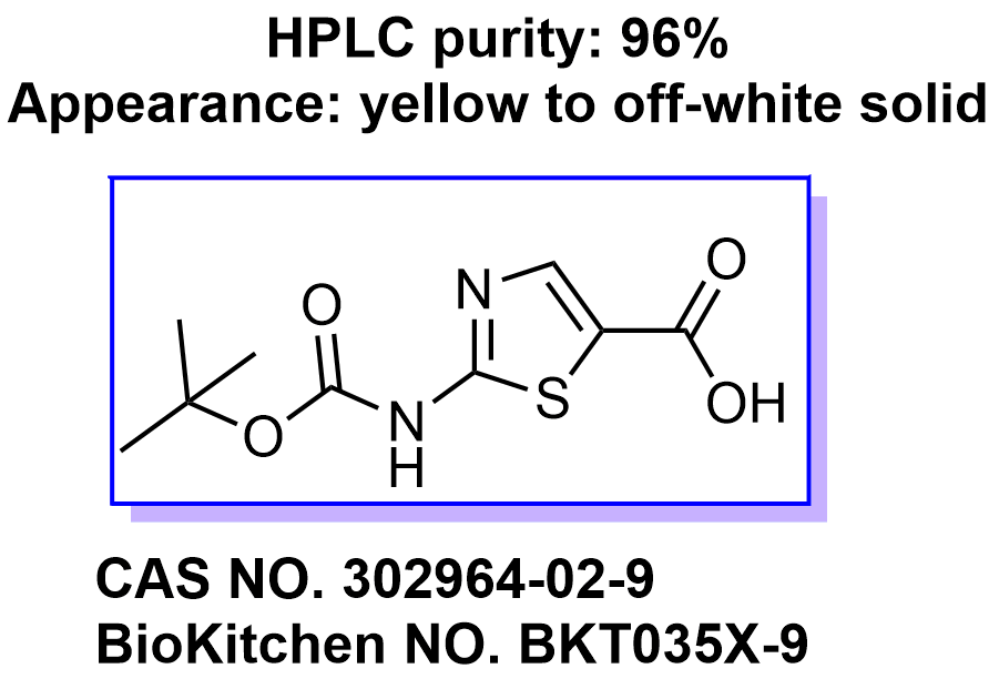 2-(N-BOC-氨基)噻唑-5-甲酸 302964-02-9