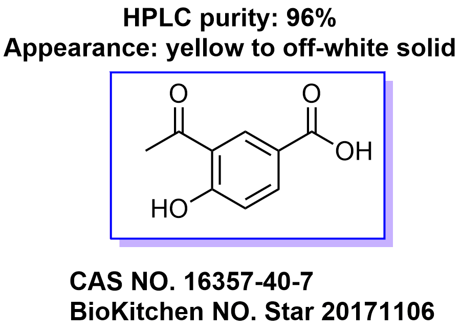 3-乙酰基-4-羟基苯甲酸  16357-40-7
