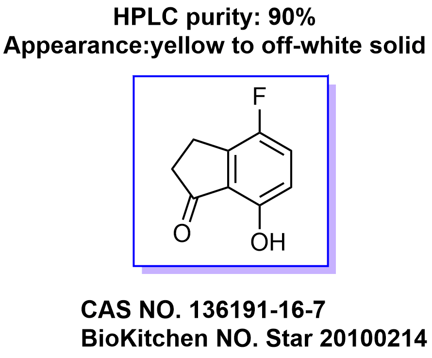 4-氟-7-羟基-2,3-二氢-1H-茚-1-酮 136191-16-7