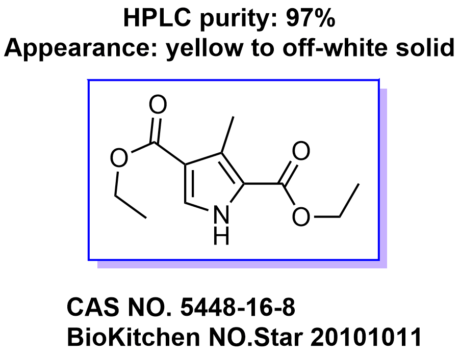 2,4-二乙基 3-甲基-1H-吡咯-2,4-二甲酸基酯  5448-16-8