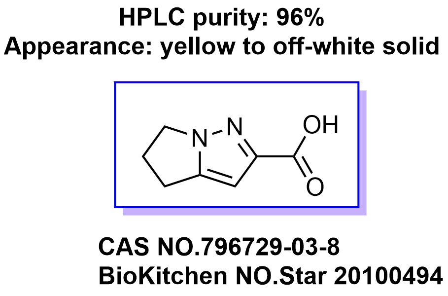 5,6-二氢-4H-吡咯并[1,2-B]吡唑-2-羧酸 796729-03-8