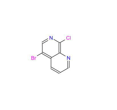 5-溴-8-氯-1,7-萘啶