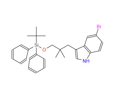 bromo-3-(3-((tert-butyldiphenylsilyl)oxy)-2,2-dimethylpropyl)-1H-indole