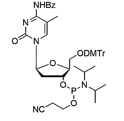 5'-O-DMTr-β-L-5-Me-dC(Bz)-3'-CE-Phosphoramidite