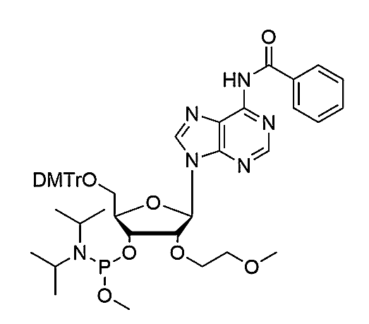 5'-O-DMTr-2'-O-MOE-A(Bz)-3'-Methoxy-phosphoramidite