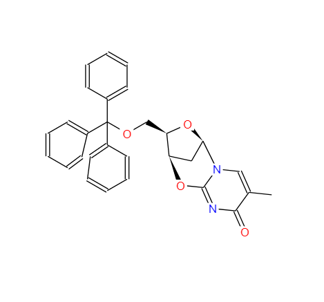 5'-三苯甲基-2'-脱氧-2,3'-双脱氢胸苷