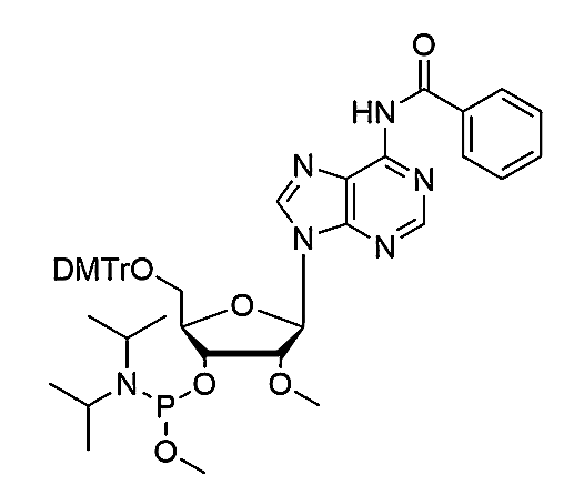 5'-O-DMTr-2'-OMe-A(Bz)-3'-Methoxy-phosphoramidite