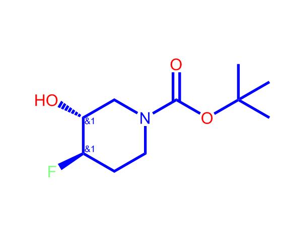 反式-N-Boc-3-羟基-4-氟哌啶955028-82-7