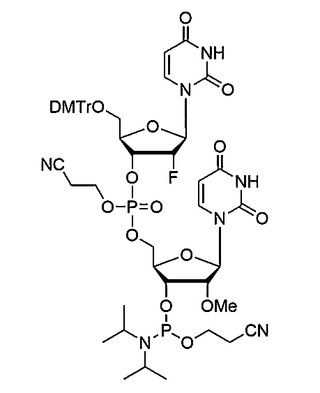 [5'-O-DMTr-2'-F-dU](pCyEt)[2'-OMe-U-3'-CE-Phosphoramidite]