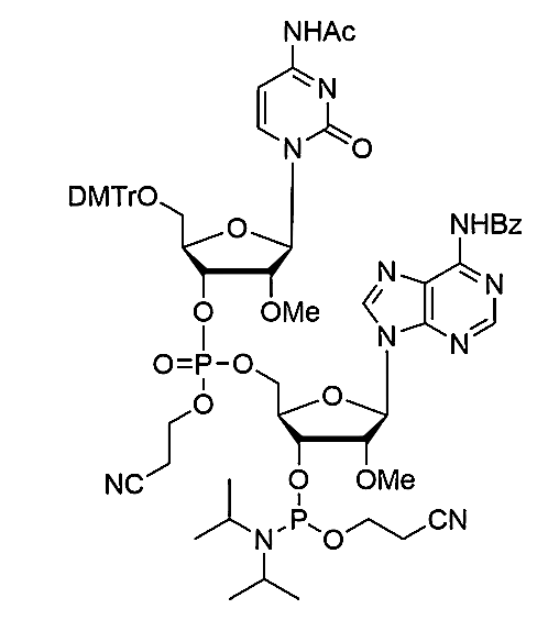 [5'-O-DMTr-2'-OMe-C(Ac)](pCyEt)[2'-OMe-A(Bz)-3'-CE-Phosphoramidite]