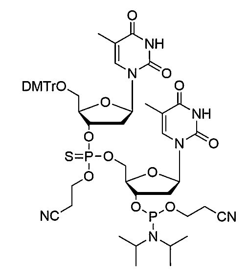 [5'-O-DMTr-2'-dT](P-thio-pCyEt)[2'-dT-3'-CE-Phosphoramidite]