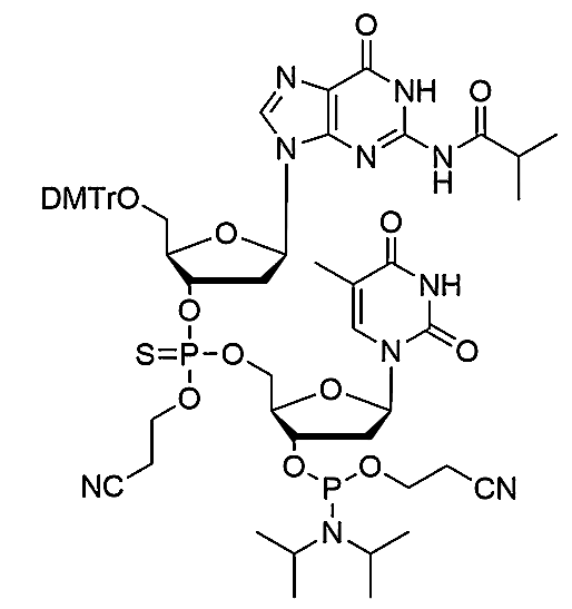 [5'-O-DMTr-2'-dG(iBu)](P-thio-pCyEt)[2'-dT-3'-CE-Phosphoramidite]