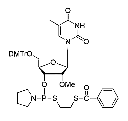 5'-DMT-2'-OMe-5-Me-U-3'-PS-Phosphoramidite