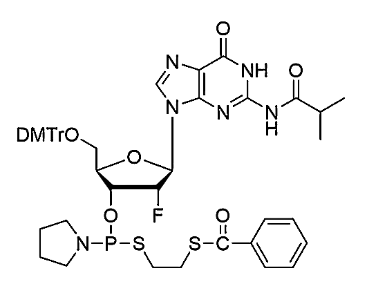 5'-DMT-2'-F-dG(iBu)-3'-PS-Phosphoramidite