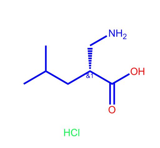 (R)-2-(氨基甲基)-4-甲基戊酸盐酸盐132605-95-9